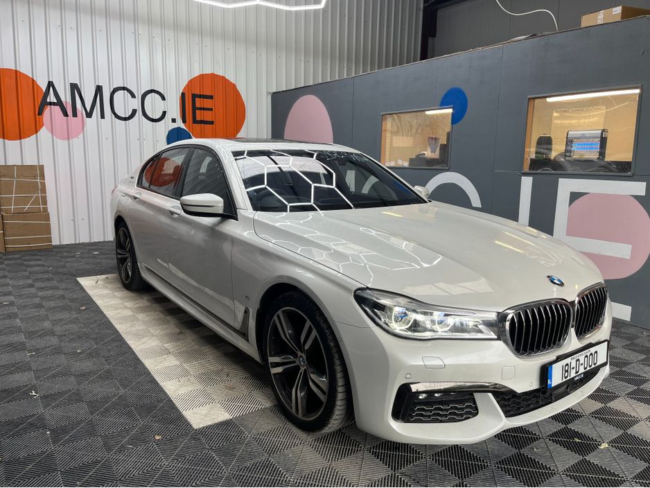 Image for 2018 BMW 7 Series €27950 2018 BMW 740E iPERFORMANCE M-SPORT 2.0 AUTOMATIC / CRUISE CONTROL / 360° CAMERA / ELECTRIC MEMORY HEATED & MASSAGING SEATS / PADDLE SHIFTERS / ABIENT LIGHTS / PANORAMIC SUNROOF AND MORE