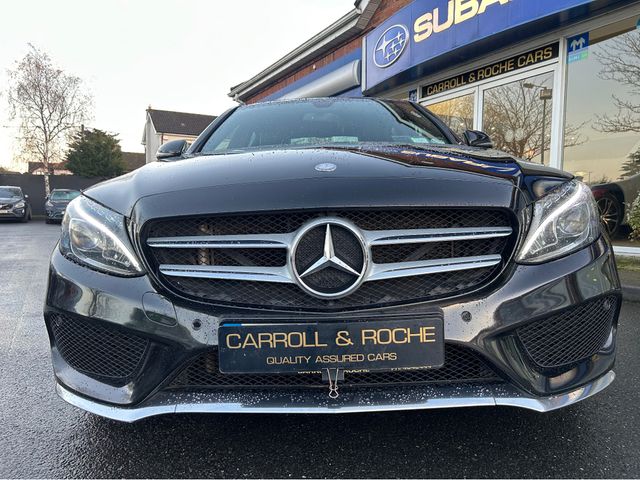 Image for 2015 Mercedes-Benz C Class C Series D AMG LINE 4DR Automatic - NCT '27 - Beautiful in Black - Trade-In Welcome - Assured Car with Warranty -