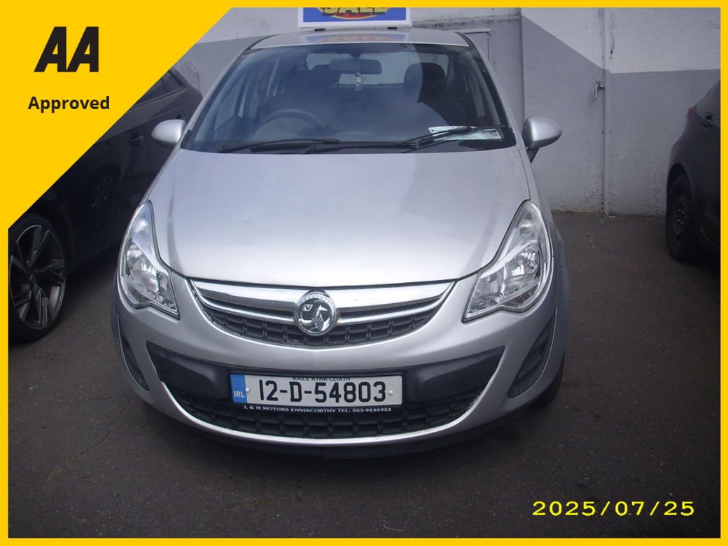 Image for 2012 Vauxhall Corsa 1.2 EXCLUSIVE AIR CONDITIONING EASYTRO EASYTRONIC 85PS