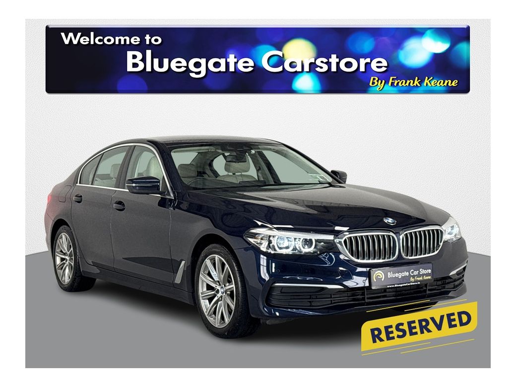 Image for 2020 BMW 5 Series D SE**MULTIFUNCTIONAL STEERING WHEEL**CREAM LEATHER INTERIOR**FRONT HEATED SEATS**DUAL CLIMATE CONTROL**KEYLESS START**DRIVE MODES**APPLE CARPLAY**PARKING SENSORS**