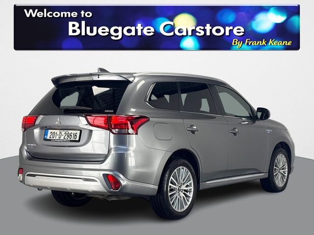 Image for 2020 Mitsubishi Outlander 2.4 DYNAMIQUE PHEV **FULL BLACK LEATHER INTERIOR**TOUCHSCREEN INFOTAINMENT SYSTEM**DRIVE MODES**DUAL CLIMATE CONTROL**BLUETOOTH AUDIO**REVERSE CAMERA**MULTIFUNCTIONAL STEERING WHEEL**E-HANDBRAKE**