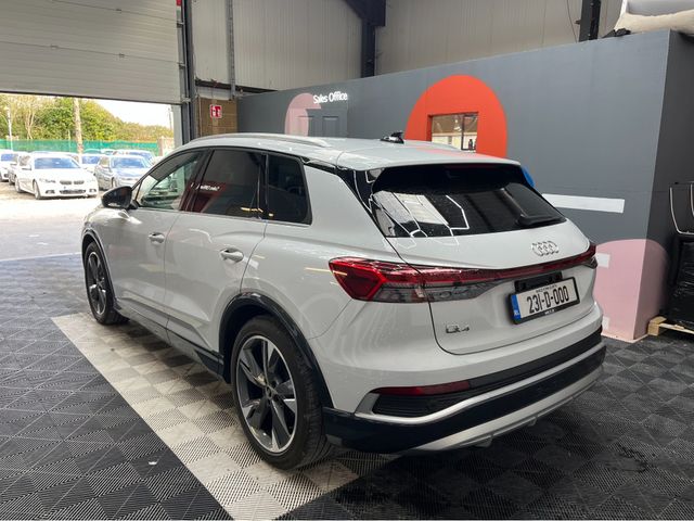 Image for 2023 Audi Q4 e-tron €33950 2023 AUDI Q4 E-TRON 40S LINE AUTOMATIC / CRUISE CONTROL / 360° CAMERA / HEATED SEATS / PADDLE SHIFTERS / AMBIENT LIGHTS / APPLE CARPLAY AND MORE