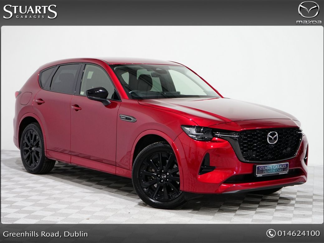Image for 2023 Mazda CX-60 2.5 PHEV 327PS HOMURA, CONVINIENCE PACK, DRIVERS ASSISTANCE PACK*JUST LISTED*HIGH SPEC* DRIVERS ASSISTANCE PACK, CONVENIENCE PACK, SOUL RED CRYSTAL WITH BLACK LEATHER , RADAR CRUISE WITH MAZDA PI