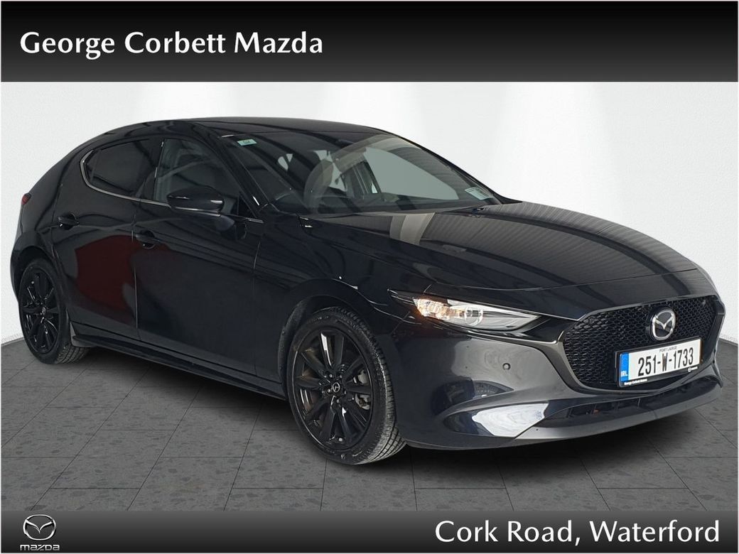 Image for 2025 Mazda Mazda3 HB e-SkyactivX 186PS 6MT FWD Homura SUNR - Tiny Mileage (From €112 per week)