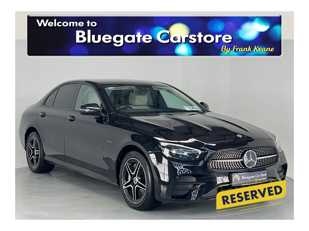 Image for 2022 Mercedes-Benz E Class 300 DE 4DR AUTO**CREAM LEATHER INTERIOR**FRONT HEATED ELECTRIC SEATS**KEYLESS START**DYNAMIC DRIVE MODES**REVERSE CAMERA**PARKING SENSORS**SATNAV**TOUCH SCREEN INFOTAINMENT**18"ALLOYS**DIGITAL DASH**