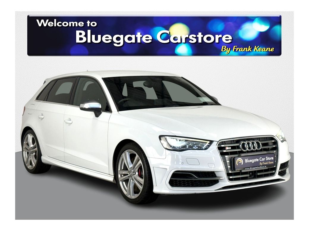 Image for 2016 Audi S3 SPORTBACK **FULL BLACK HALF LEATHER INTERIOR**REVERSE CAMERA**PARKING SENSORS**DUAL CLIMATE CONTROL**SEMI-DIGITAL DASH**ELECTRONIC HANDBRAKE**START/STOP**DRIVE MODE SELECT**FOLDABLE MEDIA SCREEN**
