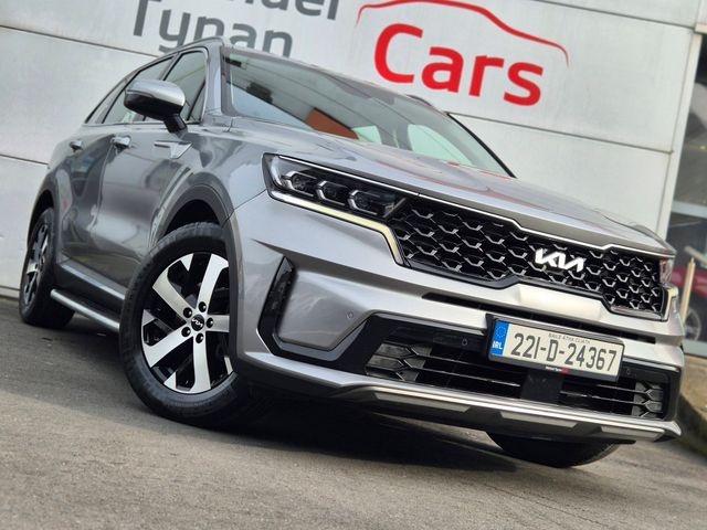 Image for 2022 Kia Sorento 2.2 Diesel K3 2WD 7 Seat Auto, Beige Leather Heated Seats, 19" Alloys, Adaptive Cruise Control, Side Steps - First Reg in April 2022 - Trade in Price €38, 999