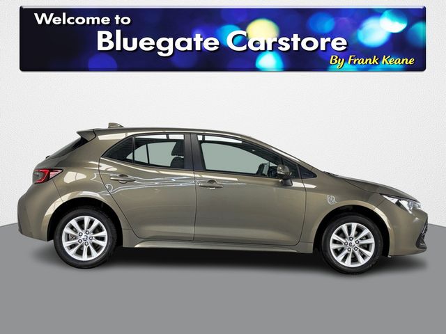 Image for 2025 Toyota Corolla HB LUNA**MULTIFUNCTIONAL STEERING WHEEL**DIGITAL DASH**DUAL CLIMATE CONTROL**BLACK CLOTH INTERIOR**REVERSE CAMERA**TOUCH SCREEN MEDIA DISPLAY**KEYLESS START**DRIVE MODES**ELECTRIC HANDBRAKE**