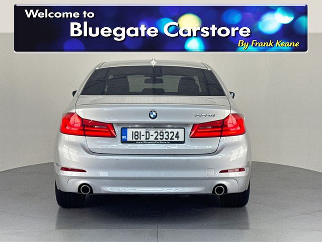 Image for 2018 BMW 5 Series SE 4DR AUTO**MULTIFUNCTIONAL STEERING WHEEL**KEYLESS START**BLACK LEATHER INTERIOR**FRONT HEATED SEATS**DUAL CLIMATE CONTROL**DRIVE MODES**PARKING SENSORS**BLUETOOTH**SATNAV**FINANCE AVAILABLE**