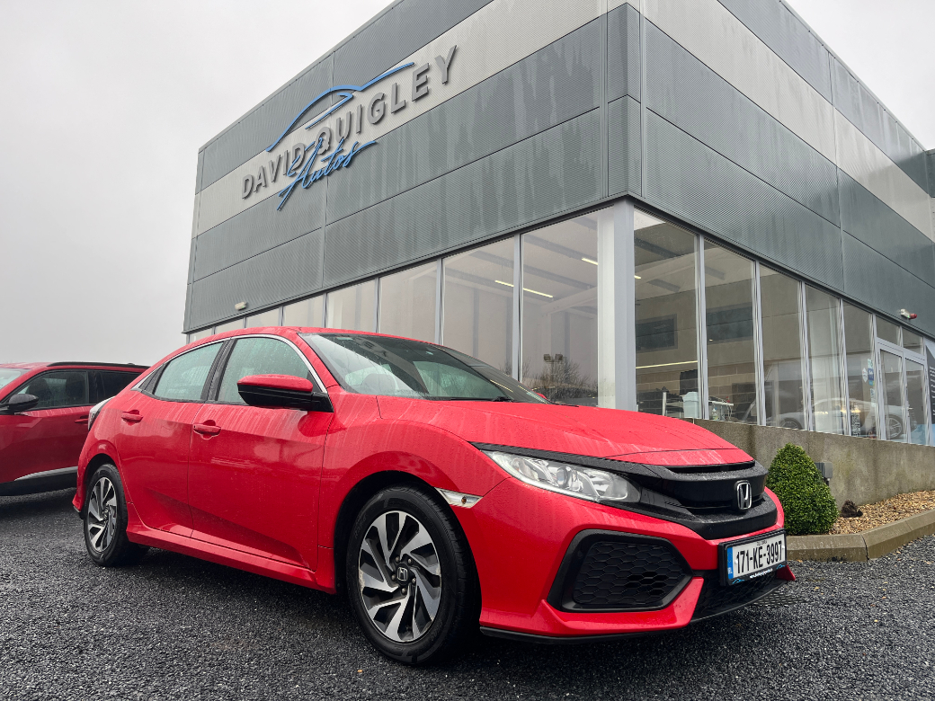 Image for 2017 Honda Civic 1.0 Smart 5DR*QUALITY ASSURED USED CARS*SIMI APPROVED*GREAT RATE FINANCE AVAILABLE*WELCOME TO DAVID QUIGLEY AUTOS*