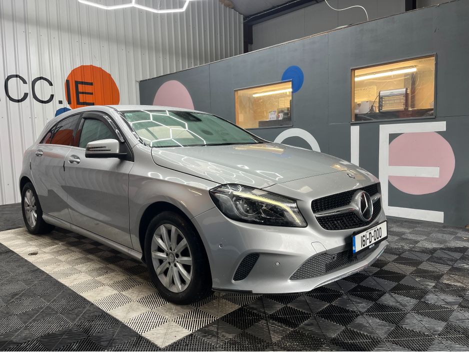 Image for 2016 Mercedes-Benz A Class €16950 2016 MERCEDES-BENZ A180 A CLASS AUTOMATIC 1.6 AUTOMATIC / REVERSE CAMERA / HEATED SEATS / PADDLE SHIFTERS / CRUISE CONTROL 