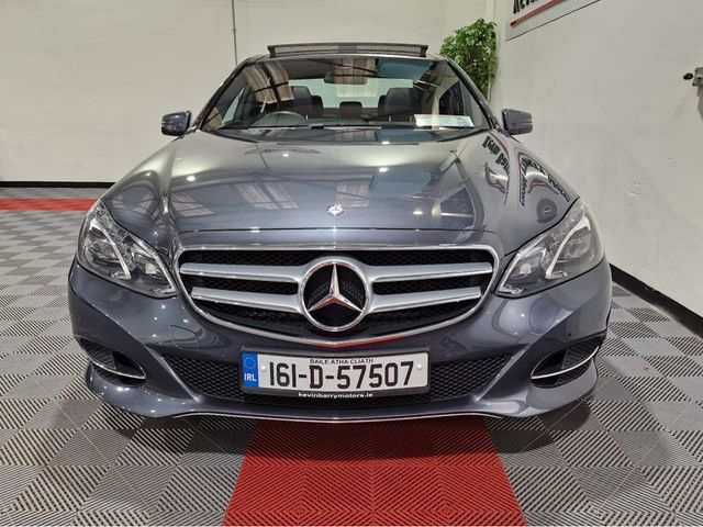 Image for 2016 Mercedes-Benz E Class E220 BLUETEC SE PREMIUM (PAN ROOF) AUTOMATIC **HIGH SPEC / LOW MILEAGE / CRUISE CONTROL / ELECTRIC & MEMORY FRONT SEATS / ELECTRIC SUNROOF / FULL BLACK LEATHER / HEATED SEATS / REVERSE CAMERA**
