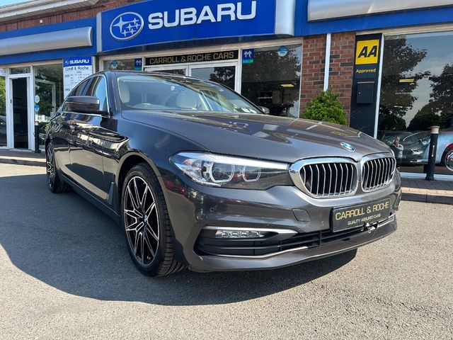 Image for 2018 BMW 5 Series 530E I-Performance Hybrid | Sophisto-Grey + Ivory Leather | Full BMW SH | Generous Trade-Ins | New NCT Guaranteed & Approved Dealer Warranty |