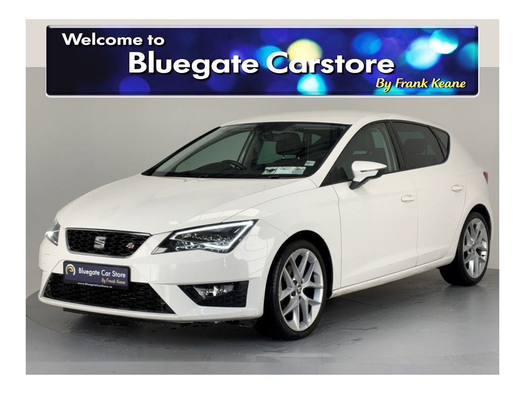 Image for 2017 SEAT Leon 1.4 TSI 125HP FR**MULTIFUNCTIONAL STEERING WHEEL**TOUCH SCREEN MEDIA**BLUETOOTH**ALCANTARA INTERIOR**SEMI DIGITAL DASH**DUAL CLIMATE CONTROL**FINANCE AVAILABLE**