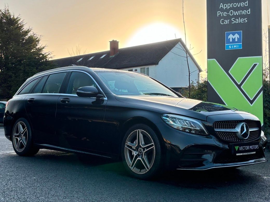 Image for 2019 Mercedes-Benz C Class MANUAL PETROL 180 AMG LINE ESTATE BEIGE LEATHER