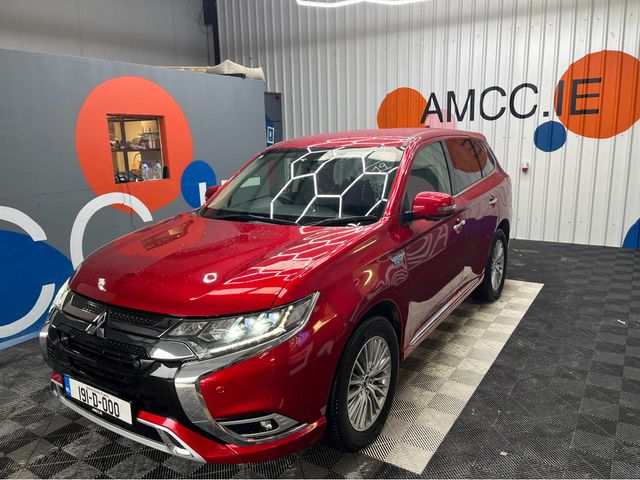 Image for 2019 Mitsubishi Outlander €22950 2019 MITSUBISHI OUTLANDER PHEV G PLUS PACKAGE 2.4 AUTOMATIC / CRUISE CONTROL / 360° PARKING CAMERA / ELECTRIC HEATED SEATS / HEATED STEERING WHEEL / PADDLE SHIFTERS 
