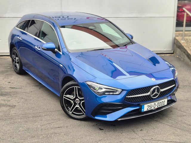 Image for 2025 Mercedes-Benz CLA Class 250e AMG Line Executive Auto Estate, 18" Alloys, Privacy, 1/2 Leather, Heated Seats, Camera, Parking Sensors, Climate, Blind Spot Detection - First Registered in January 2025. Trade in Price €42, 99