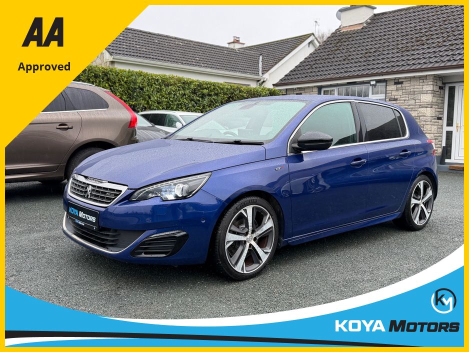 Image for 2017 Peugeot 308 GT 2.0 HDI DIESEL 180 BHP AUTOMATIC // GENUINE GT TOP SPEC CAR // GT SUEDE SPORTS BUCKET SEATS // REVERSING CAMERA // GT FLAT BOTTOM SPORTS STEERING WHEEL