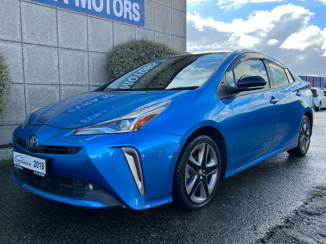 Image for 2019 Toyota Prius TOURING S AUTOMATIC HYBRID 1.8 PETROL //LOW MILES//HIGH SPEC//FULL LEATHER HEATED SEATS//ADAPTIVE CRUISE CONTROL//KEYLESS ENTRY//REVERSE CAMERA//