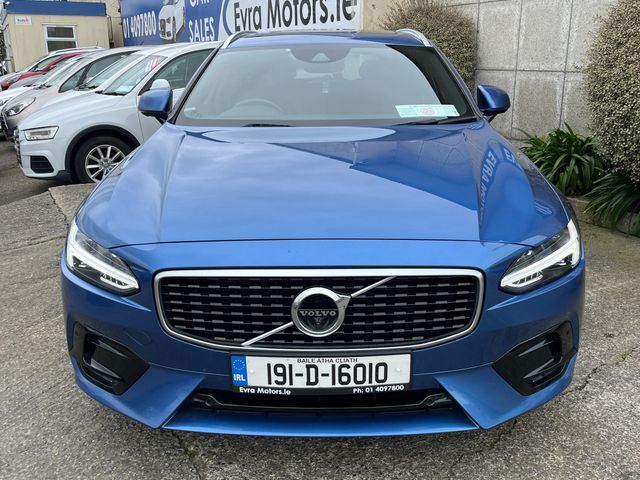 Image for 2019 Volvo V90 R-DESIGN D4 AUTOMATIC 2.0 DIESEL //HIGH SPEC//PANORAMIC GLASS ROOF//HARMAN KARDON SOUND//360 PARKING CAMERAS//ADAPTIVE CRUISE CONTROL//
