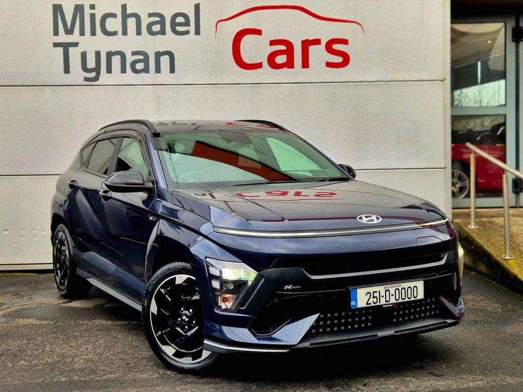 Image for 2025 Hyundai Kona N Line 65kWh Auto (Range 400km) Wireless Phone Charger + Heated Front Seats - First Registered October 2025 - Trade in Price €34, 888