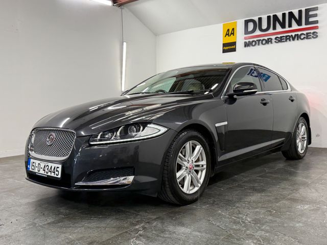 Image for 2015 Jaguar XF **LUXURY XF MODEL **MULTI FUNCTION STEERING WHEEL **SUN ROOF **HEATED SEATS **BLUETOOTH TOUCHSCREEN RADIO **DUAL DIGITAL CLIMATE CONTROL **CREAM LEATHER ELECTRIC SEATS **LED HEADLIGHTS **LED HEADLIGHT