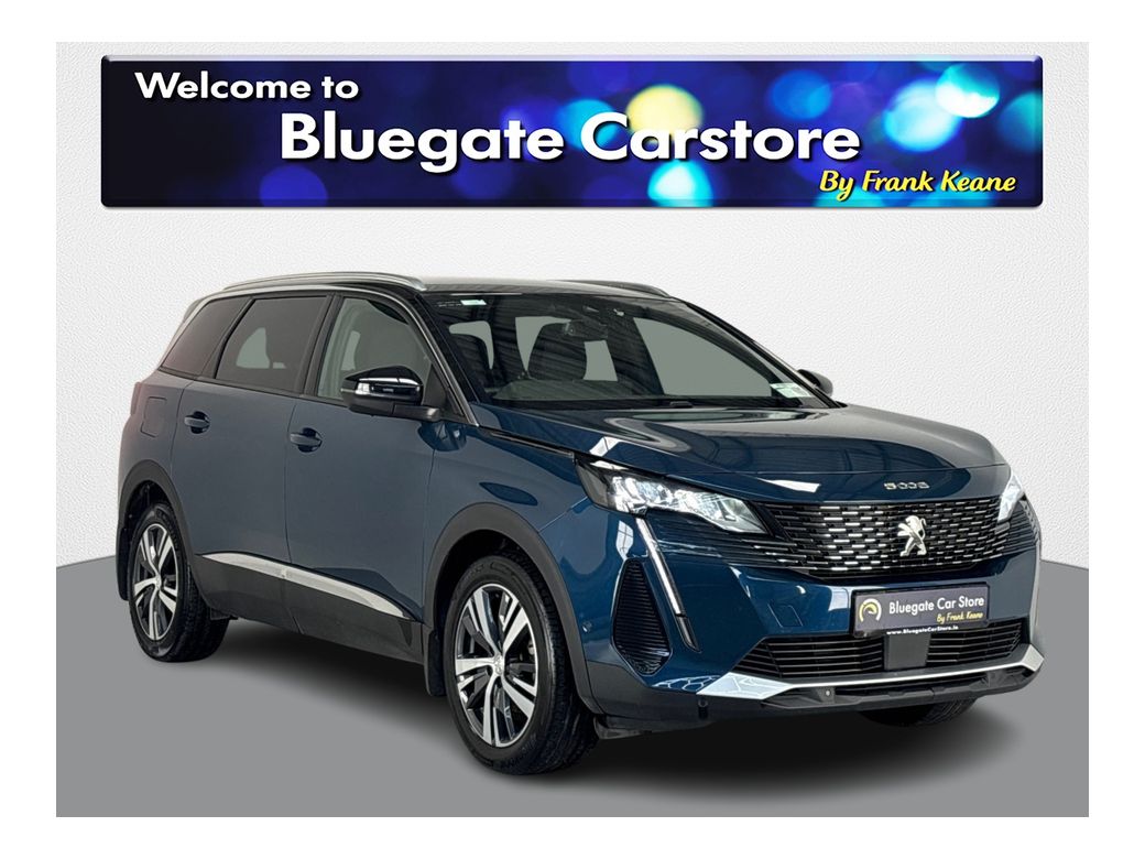 Image for 2024 Peugeot 5008 ALLURE 1.5 BLUE HDI 13 4 DOOR DIESEL BLUE, 2024* 1.5 BLUEHDI 130 DIESEL ENGINE – 130 BHP, 7 SEATER SUV, DIGITAL COCKPIT, CARPLAY, PARKING SENSORS
