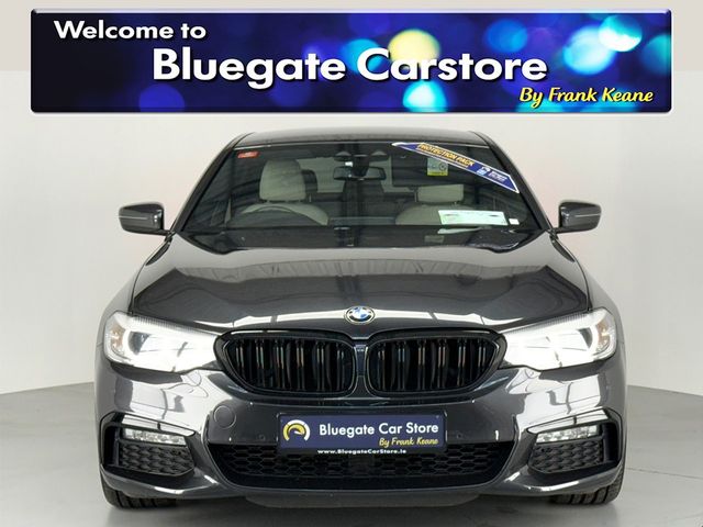 Image for 2018 BMW 5 Series M SPORT **CREAM LEATHER INTERIOR**FRONT HEATED SEATS**19" M SPORT ALLOYS**DRIVE MODES**MULTIFUNCTIONAL STEERING WHEEL**PARKING SENSORS**KEYLESS START**BLUETOOTH**ISOFIX**FINANCE AVAILABLE**