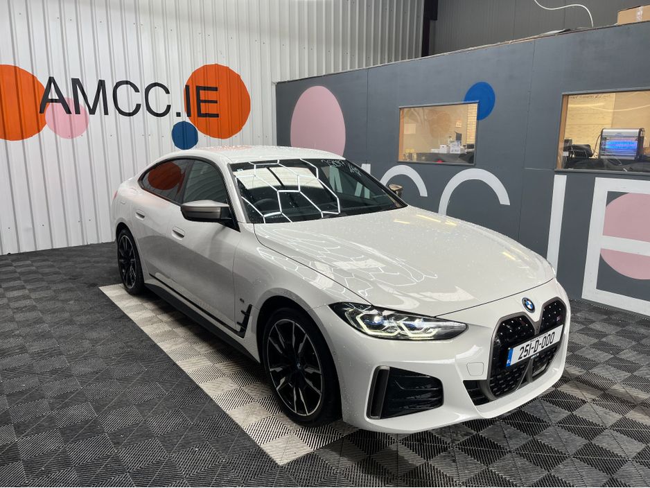 Image for 2025 BMW i4 €58950 2025 BMW I4 M50 ONLY 9K KMS / CRUISE CONTROL / 360° PARKING CAMERA / ELECTRIC MEMORY & HEATED SEATS / HEATED STEERING WHEEL / APPLE CARPLAY / AMBIENT LIGHTS