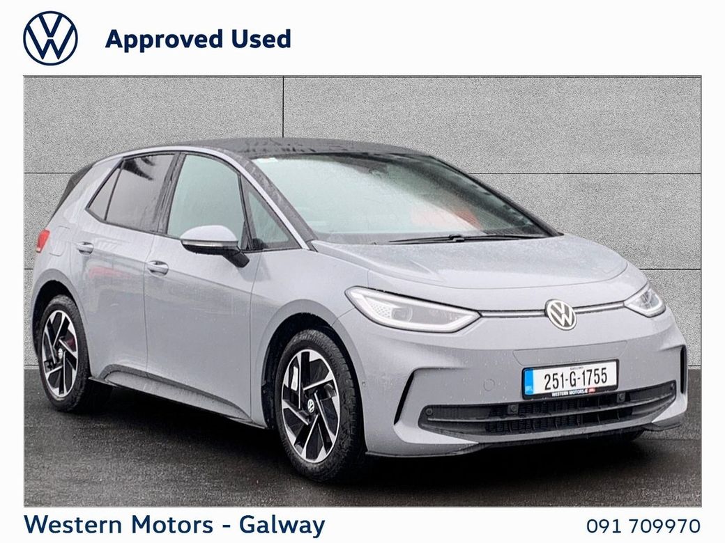 Image for 2025 Volkswagen ID.3 CARistmas Drive Home a Deal!, Pro Plus - Pre Reg Savings- IQ LED Lights, Heated Seats and Steering Wheel, Wireless App Connect, Adaptive Cruise Control and much more