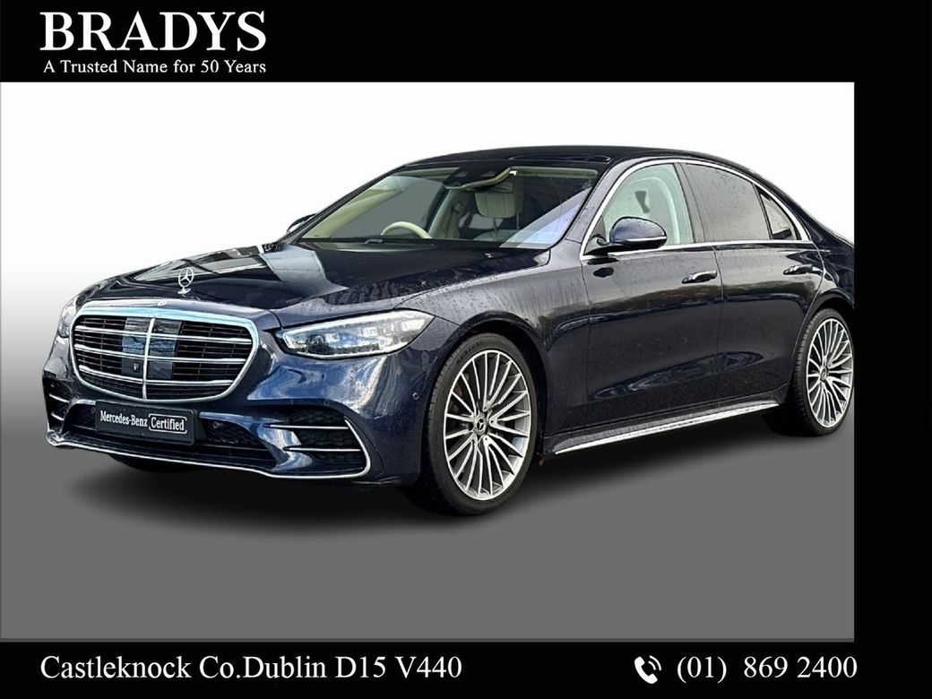 Image for 2022 Mercedes-Benz S Class S350d AMG--Driver Assistance Package, Nappa Leather, 21" Multispoke Alloys 
