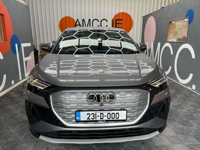 Image for 2023 Audi Q4 e-tron 2023 AUDI Q4 E-TRON 40 ADVANCED AUTOMATIC / CRUISE CONTROL / 360 PARKING CAMERA / ELETRIC AND HEATED SEATS / PADDLE SHIFTERS / APPLE CARPLAY / AMBIENT LIGHTS AND MORE