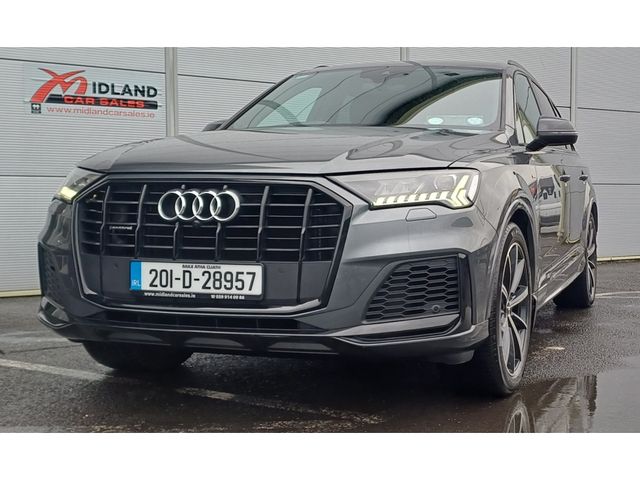 Image for 2020 Audi Q7 50 TDI 3.0 QUATTRO S LINE BLACK EDITION 2 SEATER COMMERCIAL