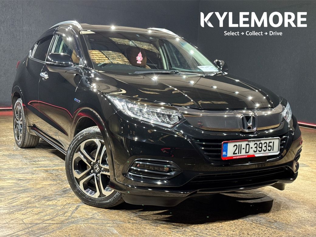 Image for 2021 Honda Vezel 1.5 HYBRID SUV - TWO TONE BROWN/BLACK LEATHER UPHOLSTERY - REVERSE CAMERA/PARKING RADAR - HONDA SENSING