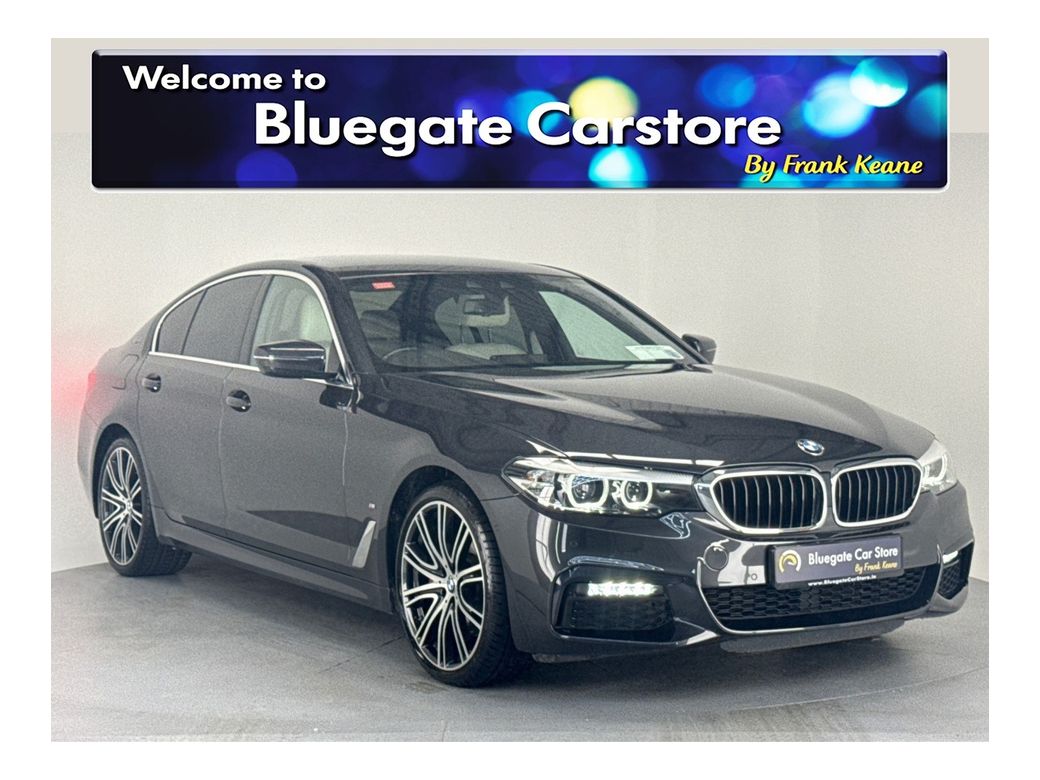 Image for 2019 BMW 5 Series 530E IPERFORMANCE HYBRID M SPORT AUTO**FRONT HEATED ELECTRIC SEATS**CREAM LEATHER INTERIOR**HARMON KARDON SOUND SYSTEM**MEDIA DISPLAY**REVERSE CAMERA**PARKING SENSORS**DRIVE MODES**