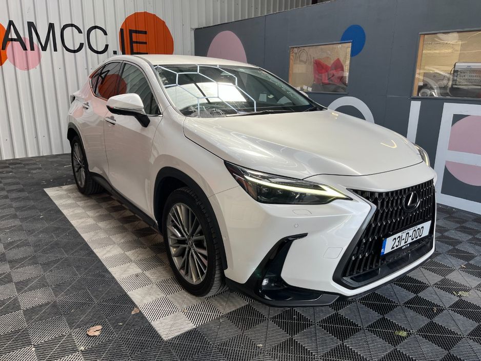 Image for 2023 Lexus NX 450H+ 2023 LEXUS NX450H+ L VERSION 2.5 AUTOMATIC / CRUISE CONTROL / PARKING CAMERA / ELECTRIC MEMORY & HEATED SEATS / PADDLE SHIFTERS / AMBIENT LIGHTS / APPLE CARPLAY / HEATED STEERING WHEEL AND MORE