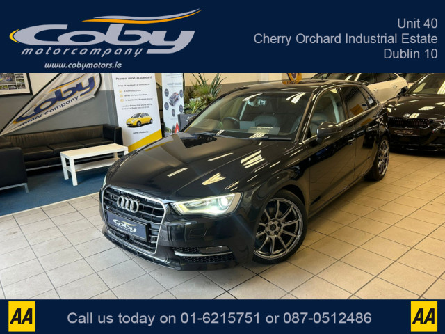 Image for 2014 Audi A3 1.4 5DR Auto New Upgraded Alloy Wheels, New NCT, Full Leather, Privacy Glass, Sat Nav, 2Keys, Climate Control, Cruise Control, Reverse Cam, Parking Sensors, MFSW, Heated Seats, Full Electrics, and mor