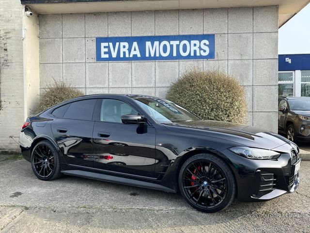 Image for 2022 BMW i4 M50 M-SPORT 540BHP //HIGH SPEC//FULL ELECTRIC LEATHER HEATED M-SPORT SEATS//HARMAN KARDON SOUND SYSTEM//HEAD UP DISPLAY//360 PARKING CAMERAS//