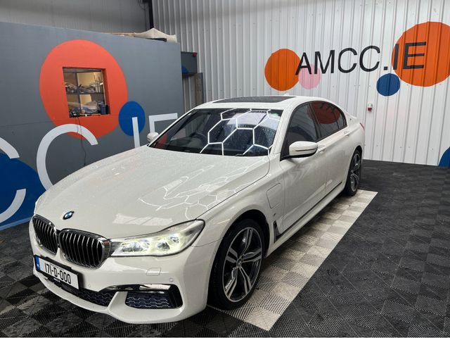 Image for 2017 BMW 7 Series €26950 2017 BMW 740E IPERFORMANCE M-SPORT 2.0 AUTOMATIC / CRUISE CONTROL / 360° CAMERA / ELECTRIC MEMORY HEATED & MASSAGING SEATS / PADDLE SHIFTERS / PANORAMIC SUNROOF / AMBIENT LIGHTS