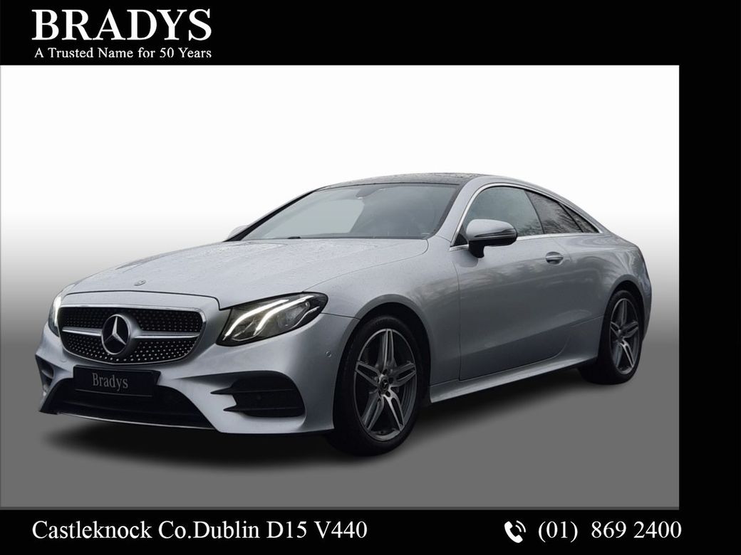 Image for 2018 Mercedes-Benz E Class E220d AMG Coupe Premium Plus--Panoramic Glass Roof--
