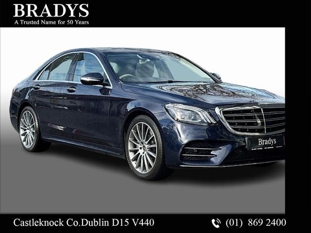 Image for 2018 Mercedes-Benz S Class S 400d AMG Premium Plus Pack--One Owner--Irish Car