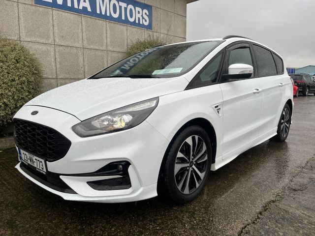 Image for 2023 Ford S-Max 7 SEATER AUTOMATIC ST-LINE 2.5 HYBRID PETROL //HIGH SPEC//HEATED SEATS AND STEERING WHEEL//ELECTRIC HALF LEATHER SEATS//REVERSE CAMERA//KEYLESS ENTRY//SAT NAV//
