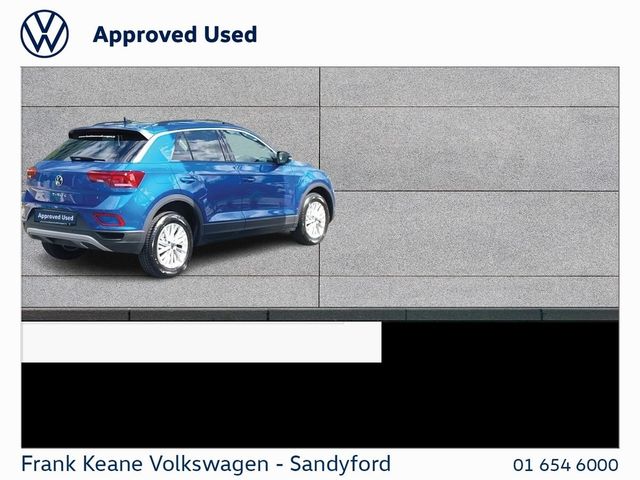 Image for 2025 Volkswagen T-Roc *75 Edition* 1.0TSI M6F 116HP Manual @Frank Keane Volkswagen South Dublin