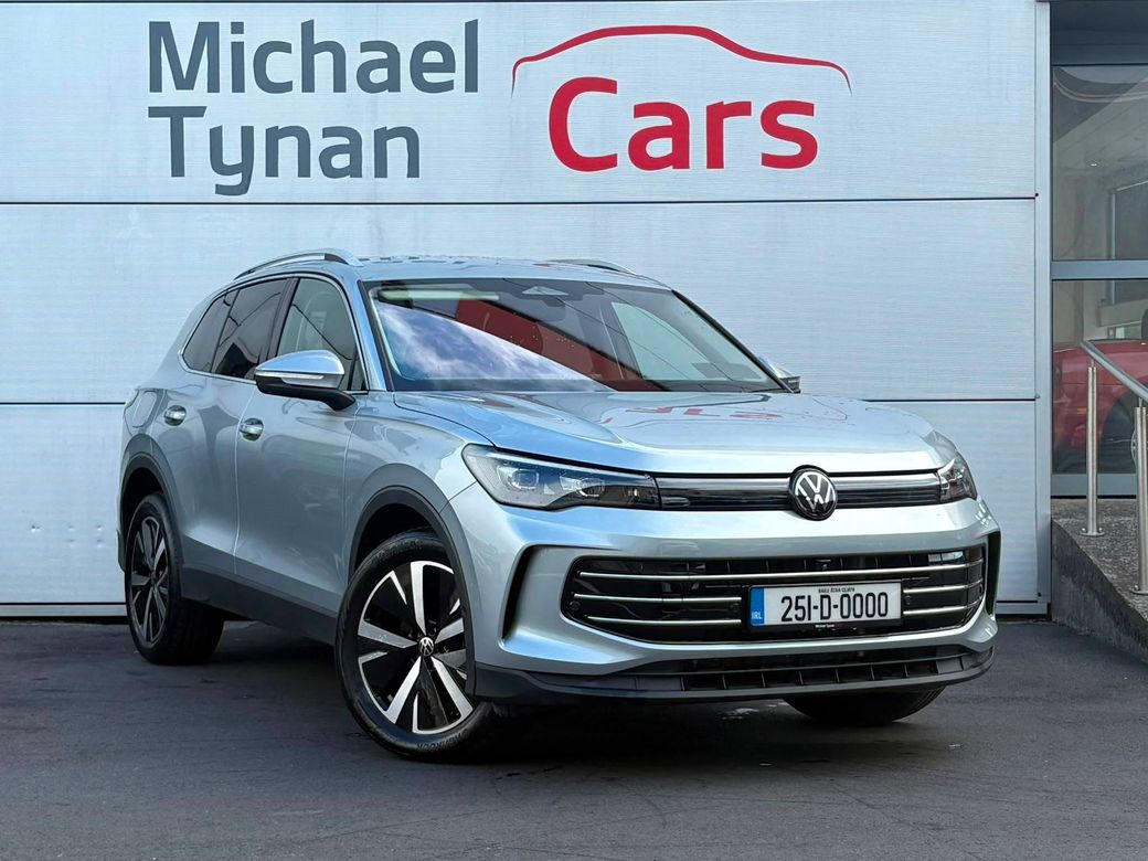 Image for 2025 Volkswagen Tiguan 1.5 PHEV Elegance, 19" Alloys, Privacy, Heated Seats & Steering Wheel, 1/2 Leather, 360 Camera First Registered in April 2025 - Trade in Price €45, 555