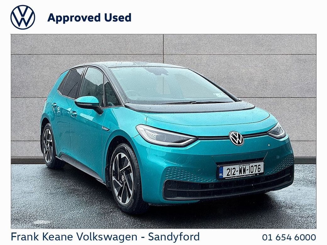 Image for 2021 Volkswagen ID.3 Tech 204HP 58kWh @Frank Keane Volkswagen South Dublin