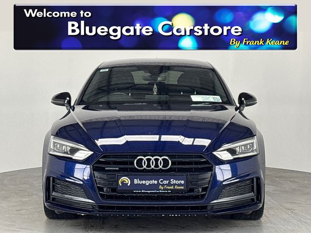 Image for 2019 Audi A5 2.0 TDI 40 190PS Q QUATTRO BLACK EDITION*NEW 19S ON WAY*DIGITAL DASH**MULTIFUNCTIONAL STEERING WHEEL**DIGITAL MEDIA DISPLAY**PARKING SENSORS**HALF LEATHER INTERIOR**FRONT HEATED SEATS**APPLE CARPLAY**