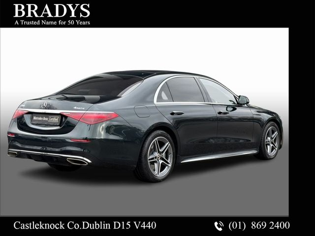 Image for 2023 Mercedes-Benz S Class S 580e LWB 4MATIC AMG--Panoramic Glass Sunroof, Burmester Sound
