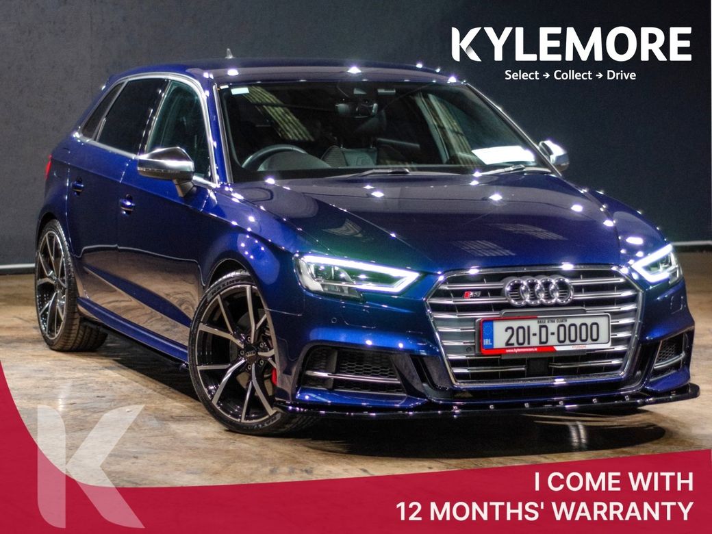 Image for 2020 Audi S3 2.0L QUATTRO S-TRONIC - UPGRADED ALLOYS - SIDE SKIRTS AND LIP KIT - HALF LEATHER/HEATED SEATS - ANDROID AUTO/APPLE CARPLAY - REVERSE CAMERA
