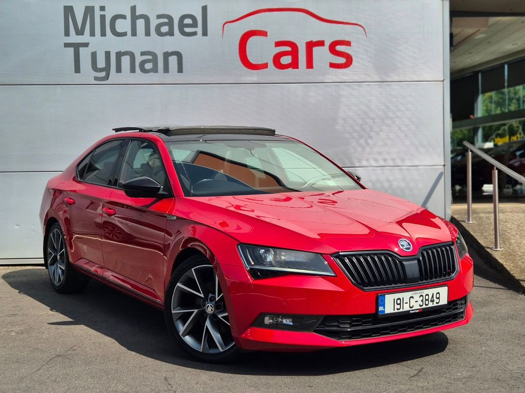 Image for 2019 Skoda Superb 2.0 Diesel Sportline manual, 19” Alloys, Panoramic Roof, 1/2 Leather, Camera, CarPlay/Android, Parking Sensors