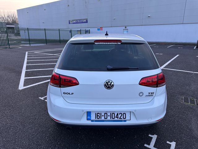 Image for 2016 Volkswagen Golf 1.2tsi IRISH CAR FROM NEW FULL SERVICE HISTORY, LOW MILEAGE, AUTOMATIC, NEW NCT, FINANCE, WARRANTY, 5 STAR REVIEWS